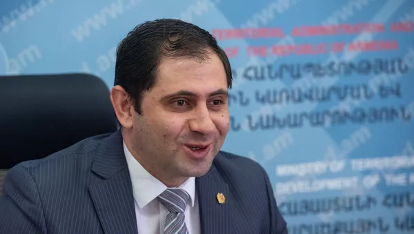 Пресс-конференция министра территориального управления и развития Сурена Папикяна (20 марта 2019). Еревaн - Sputnik Армения