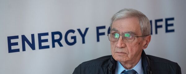 Советник директора Армянской АЭС Гера Севикян на панельной дискуссии Перспективы развития атомной отрасли в Армении (20 марта 2019). Еревaн - Sputnik Արմենիա