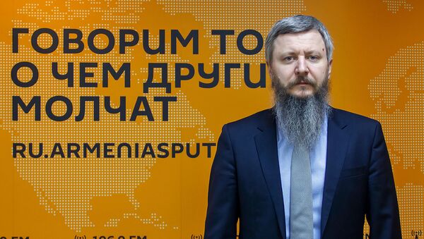 Заместитель торгпреда России в Армении Игорь Лысов - Sputnik Армения