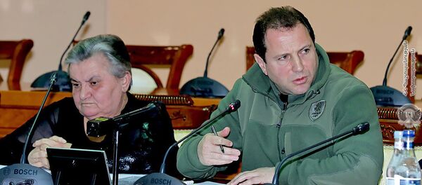 Заседание Совета попечителей Фонда страхования военнослужащих (23 марта 2019). Еревaн - Sputnik Армения