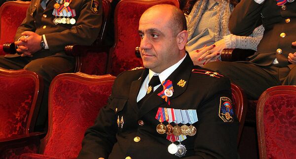 Начальник штаба военной полиции Армен Мнацаканян Начальник штаба военной полиции Армен Мнацаканян - Sputnik Армения