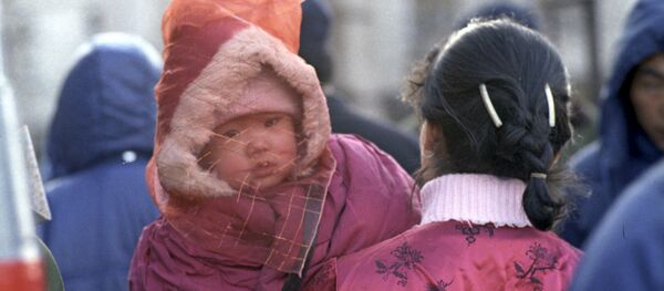 На одной из улиц Пекина На одной из улиц Пекина - Sputnik Արմենիա