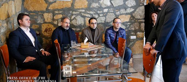 Премьер-министр Никол Пашинян посетил общину Енокаван (24 марта 2019). Тавушская область - Sputnik Армения