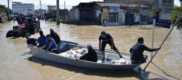 Затопленные улицы в северной иранской деревне Агх-Галех (23 марта 2019). Иран Затопленные улицы в северной иранской деревне Агх-Галех (23 марта 2019). Иран - Sputnik Արմենիա