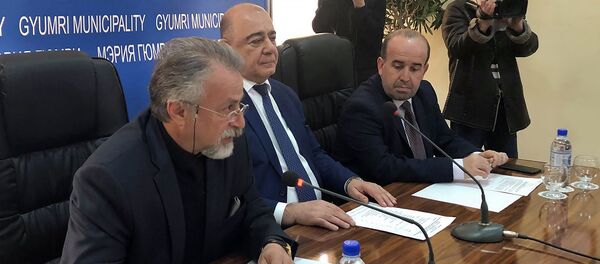 Выездное заседание рабочей группы по вопросам бездомных и учета времянок в Ширакской и Лорийской областей Армении (26 марта 2019). Гюмри Выездное заседание рабочей группы по вопросам бездомных и учета времянок в Ширакской и Лорийской областей Армении (26 марта 2019). Гюмри - Sputnik Արմենիա