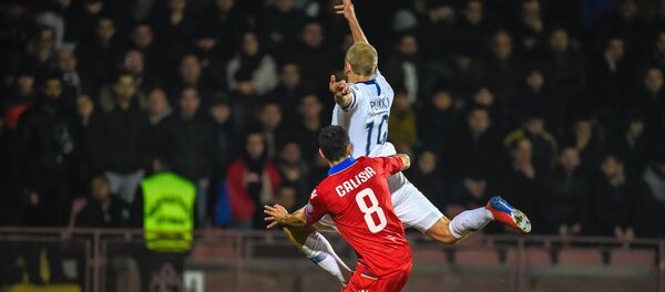 Отборочный матч Евро-2020 между сборными Армении и Финляндии (26 марта 2019). Еревaн - Sputnik Армения