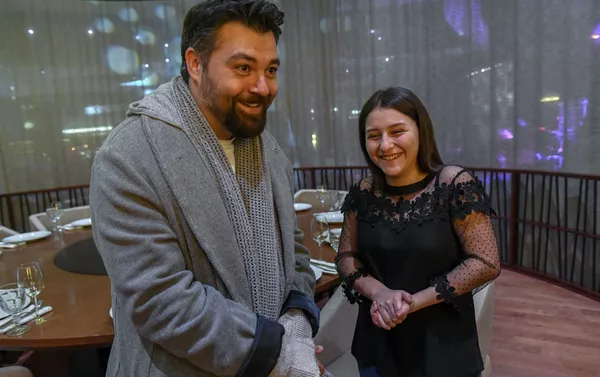 Алексей Чумаков пригласил Сатеник Геворкян на свой концерт Алексей Чумаков пригласил Сатеник Геворкян на свой концерт - Sputnik Армения