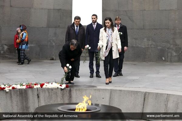 Это приводит к преступлениям: глава ПАСЕ посетила Музей памяти жертв Геноцида армян Это приводит к преступлениям: глава ПАСЕ посетила Музей памяти жертв Геноцида армян - Sputnik Армения