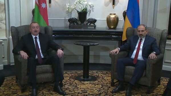 Пашинян и Алиев проводят встречу за закрытыми дверями - Sputnik Արմենիա