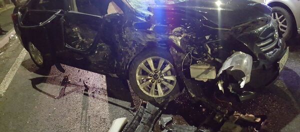 Дорожно-транспортное происшествие на Аштаракском шоссе (31 марта 2019). Еревaн - Sputnik Արմենիա