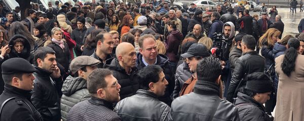 Акция протеста перед Домом правительства (1 апреля 2019). Еревaн - Sputnik Արմենիա
