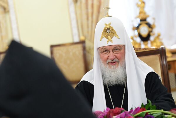 Гарегин II попросил Патриарха Кирилла помочь делу освобождения в Азербайджане Казаряна Гарегин II попросил Патриарха Кирилла помочь делу освобождения в Азербайджане Казаряна - Sputnik Армения