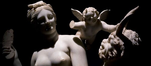 Скульптурная группа Афродита, Пан и Эрос, около 100 года до н. э., Афины - Sputnik Армения