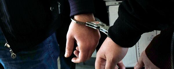 Директор компании Спайка Давид Казарян в здании суда административных районов Кентрон и Норк-Мараш (8 апреля 2019). Еревaн - Sputnik Армения