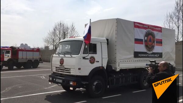 Армения и Россия начали доставку гуманитарной помощи иранцам, пострадавшим от наводнений - Sputnik Армения