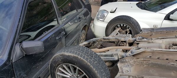 Дорожно-транспортное происшествие на проспекте Мясникяна (9 апреля 2019). Еревaн Дорожно-транспортное происшествие на проспекте Мясникяна (9 апреля 2019). Еревaн - Sputnik Արմենիա