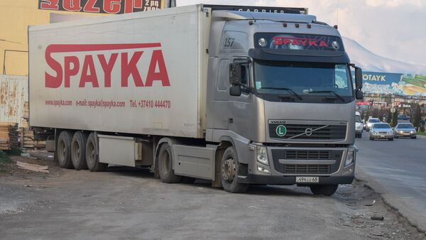 «Սպայկա» ընկերության բեռնատար - Sputnik Արմենիա