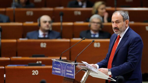 Выступление премьер-министра Армении Никола Пашиняна в Парламентской ассамблее Совета Европы (11 апреля 2019). Страсбург - Sputnik Армения