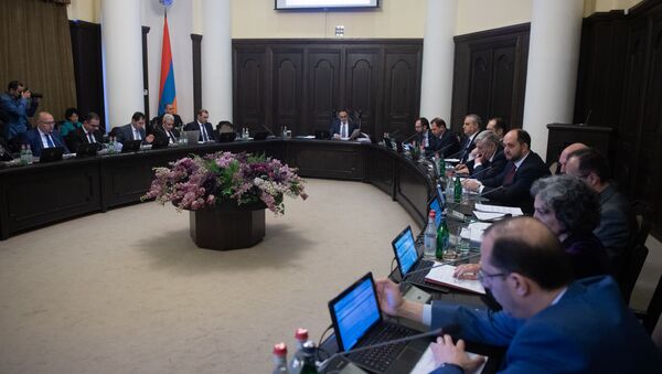 Заседание правительства Армении (11 апреля 2019). Еревaн - Sputnik Армения