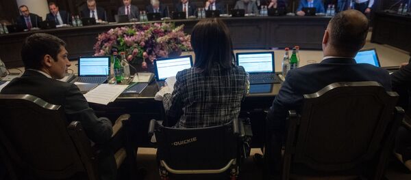 Заседание правительства Армении (11 апреля 2019). Еревaн Заседание правительства Армении (11 апреля 2019). Еревaн - Sputnik Армения