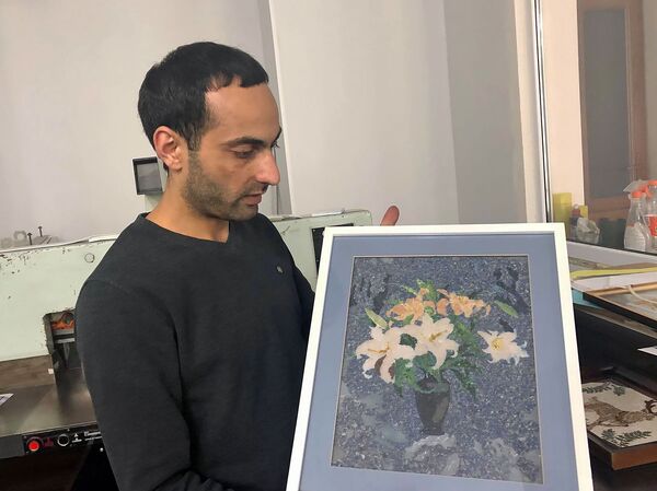 Քարերն`Աֆղանստանից, պատվերներն` ամբողջ աշխարհից. գյումրեցի Վահեի քարե սիմֆոնիաները - Sputnik Արմենիա