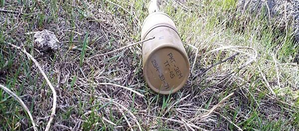 Обнаруженная граната Обнаруженная граната - Sputnik Армения