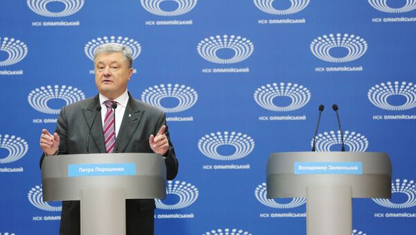 Дебаты кандидатов в президенты Украины. Петр Порошенко - Sputnik Армения