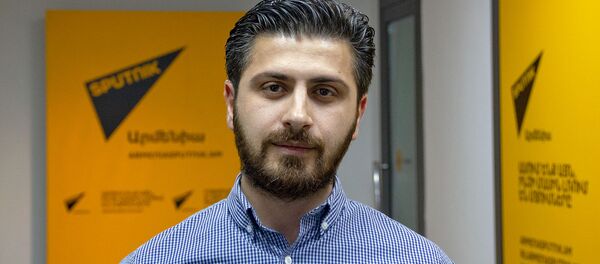 Директор информационного телеканала ArmNews Нарек Никогосян  - Sputnik Армения