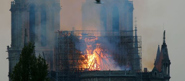 Пожар в соборе Нотр-Дам в центре Парижа (15 апреля 2019). Франция Пожар в соборе Нотр-Дам в центре Парижа (15 апреля 2019). Франция - Sputnik Արմենիա