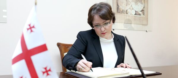 Министр обороны Грузии Тинатин Хидашели - Sputnik Армения