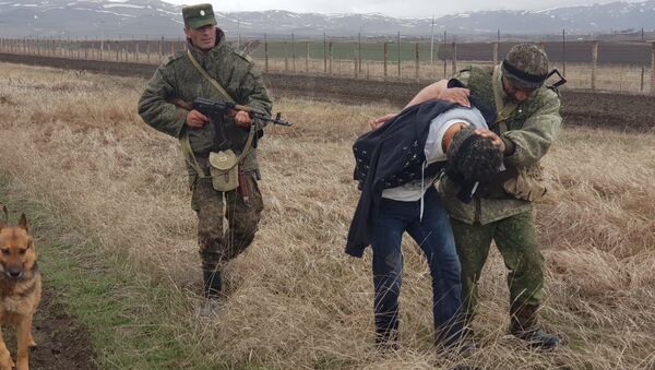 На армяно-турецкой границе задержан нарушитель - Sputnik Армения
