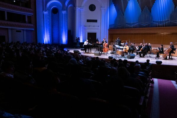 Концерт Gate of Frequency в концертном зале имени Арама Хачатуряна (19 апреля 2019). Еревaн - Sputnik Армения