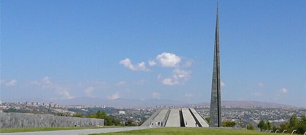 Цицернакаберд — мемориальный комплекс в Ереване, посвящённый жертвам Геноцида армян 1915 года - Sputnik Արմենիա