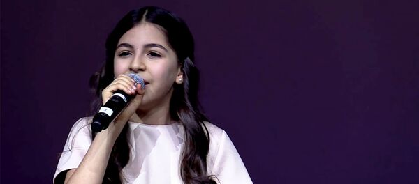 Карина Игнатян на кастинге конкурса Детская Новая Волна - Sputnik Армения