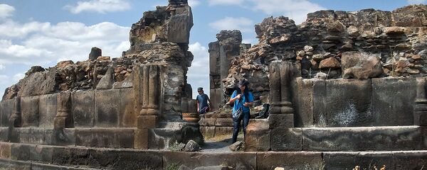 Развалины армянской церкви в Ани - Sputnik Армения