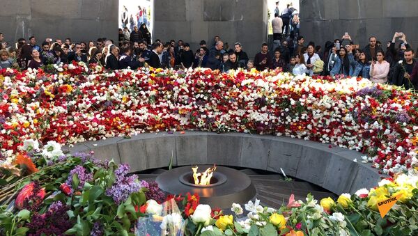 24 апреля армяне во всем мире отмечают скорбную дату своей истории   - Sputnik Армения