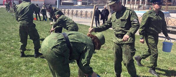 Аллея армяно-российскои дружбы в Гюмри - Sputnik Արմենիա