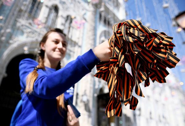 В России сегодня дали старт акции Георгиевская ленточка-2019 - Sputnik Армения