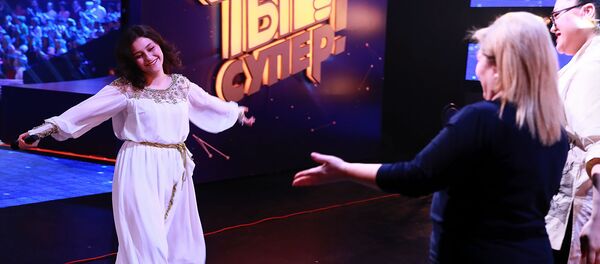 Сатеник Геворкян после выступления в полуфинале Ты супер! Сатеник Геворкян после выступления в полуфинале Ты супер! - Sputnik Արմենիա