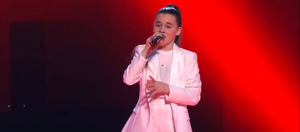 Микелла Абрамова. «Somewhere Over the Rainbow» - Финал - Голос.Дети - Сезон 6 - Sputnik Армения