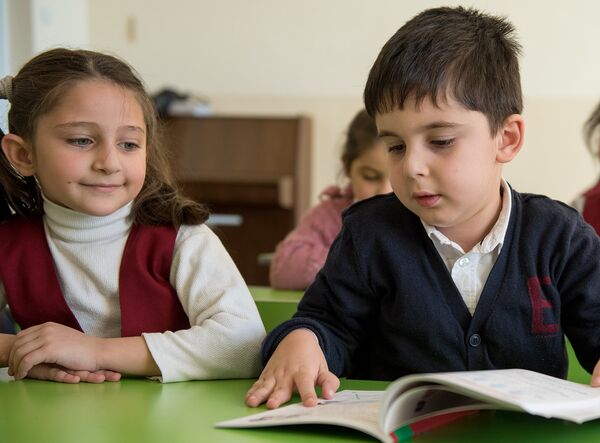 Школа, ученики, класс Школа, ученики, класс - Sputnik Արմենիա