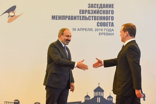 В Ереване стартовало заседание Межправсовета ЕАЭС В Ереване стартовало заседание Межправсовета ЕАЭС - Sputnik Армения