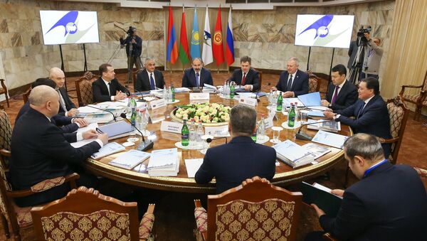 Заседание Евразийского межправительственного совета (30 апреля 2019). Еревaн - Sputnik Армения