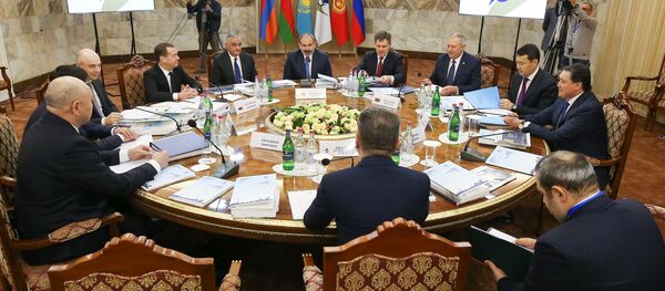 Заседание Евразийского межправительственного совета (30 апреля 2019). Еревaн - Sputnik Армения