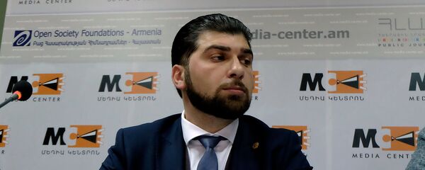 Пресс-конференция Давида Санасаряна (30 апреля 2019). Еревaн Пресс-конференция Давида Санасаряна (30 апреля 2019). Еревaн - Sputnik Армения