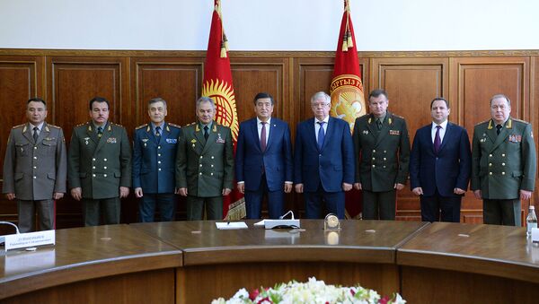 Участники совещания министров обороны государств - членов ОДКБ (30 апреля 2019). Бишкек - Sputnik Армения