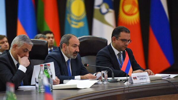 Расширенное заседание Евразийского межправительственного совета (30 апреля 2019). Еревaн - Sputnik Արմենիա