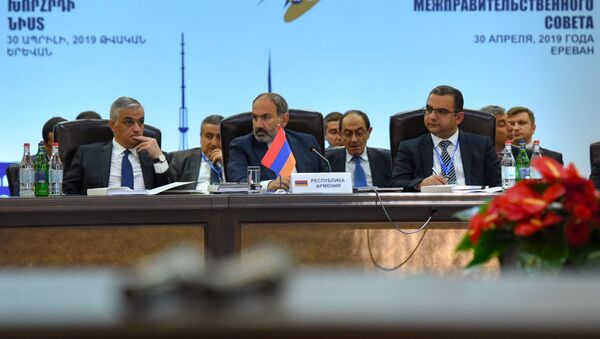 Расширенное заседание Евразийского межправительственного совета (30 апреля 2019). Еревaн - Sputnik Армения