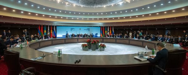 Зал заседания Евразийского межправительственного совета (30 апреля 2019). Еревaн Зал заседания Евразийского межправительственного совета (30 апреля 2019). Еревaн - Sputnik Армения