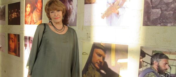 Светлана Кульчицкая после премьеры фильма Возвращение (30 апреля 2019). Еревaн - Sputnik Армения